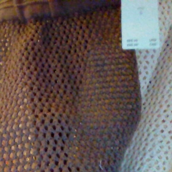 Brand New Mahila Two-Tone Colourblock Crochet Midi Skirt - Picture 9 of 9